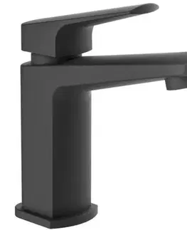 Kúpeľňové batérie Eisl - Umývadlová batéria stojanková čierna matná RAVEN (34016) 34016