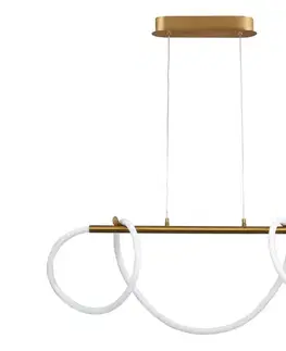 Svietidlá  LED Luster na lanku EMMA LED/38W/230V zlatá 327987