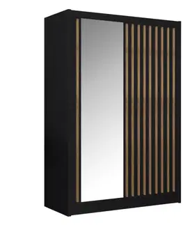 Šatňové skrine Šatníková skriňa LADDER 150 Tempo Kondela