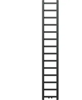 Radiátory do kúpeľne MEXEN - Bolt vykurovací rebrík/radiátor 1800 x 300 mm, 351 W, antracit W126-1800-300-00-66