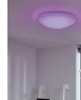 Svietidlá Eglo 32589 - LED RGB Stmievateľné nástenné stropné svietidlo GIRON-C LED/17W/230V 32589