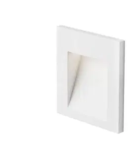 Svietidlá RED - R12013 - LED Vonkajšie vstavané svietidlo TESS LED/3W/230V IP54 biela R12013