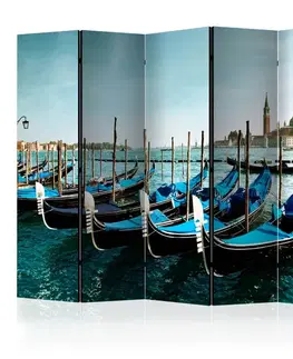 Paravány Paraván Gondolas on the Grand Canal Venice Dekorhome
