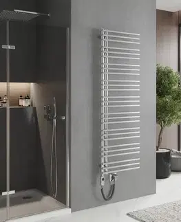 Radiátory do kúpeľne MEXEN/S - Neptún radiátor + vykurovacia tyč 1600 x 500 mm, 600 W, chróm W101-1600-500-2600-01