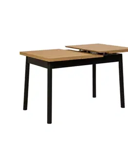 Konferenčné stolíky Rozkladací jedálenský stôl Oliver Black