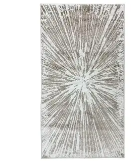 Moderné koberce Koberec Shimmer 0,8/1,5 0k481a Rga béžový/biely