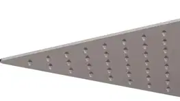 Kúpeľňové batérie DEANTE - Cascada titán Sprchová hlavica, oceľ - 250x250 mm NAC_D02K