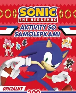Pre deti a mládež - ostatné Ježko Sonic - Aktivity so samolepkami - Kolektív autorov