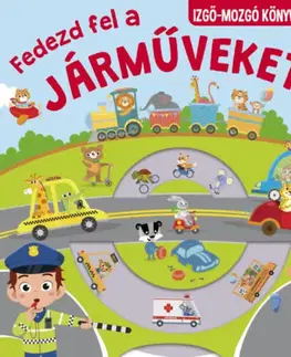 Leporelá, krabičky, puzzle knihy Fedezd fel a járműveket!