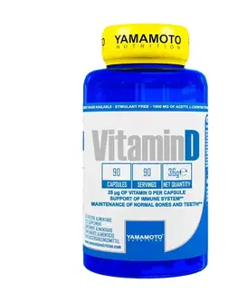 Vitamín D Vitamin D 25 mcg - Yamamoto 90 kaps.