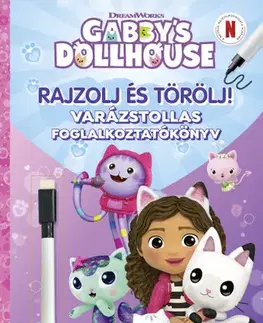 Pre dievčatá Gabi - Rajzolj és törölj! - varázstollas
