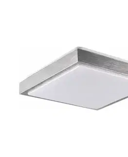 Svietidlá  Stropné svietidlo KAZIMIERZ 2xE27/20W/230V 29,5x29,5 cm strieborná 326874