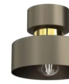 Svietidlá  Stropné svietidlo MARTI 1xE27/15W/230V mosadz/zlatá 9923