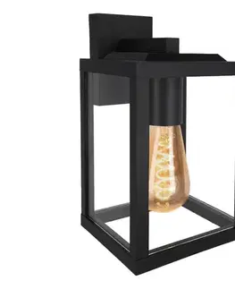 Svietidlá SmartLED Vonkajšia nástenná lampa 1xE27/40W/230V IP54 čierna 7091