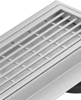 Sprchovacie kúty MEXEN/S - Flat M33 odtokový žľab 80, nerez 1033080-15