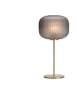 Lampy Markslöjd 107820 - Stolná lampa SOBER 1xE27/60W/230V mosadz 107820