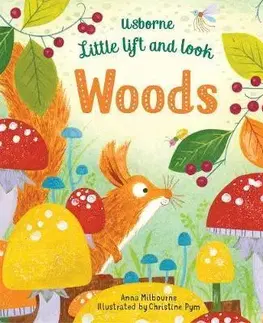 V cudzom jazyku Little Lift and Look Woods - Anna Milbourne,Christine Pym