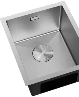 Kuchynské drezy MEXEN MEXEN - Trixo oceľový drez 1-bowl 370 x 440 mm, nerez 6412371000-01