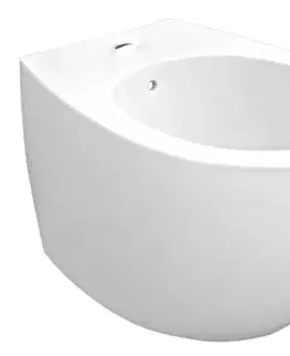 Doplnky do kúpeľne ISVEA - SENTIMENTI bidet závesný 36x51 cm 10AR41010SV