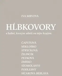 Fejtóny, rozhovory, reportáže Hĺbkovory - Iva Mrvová
