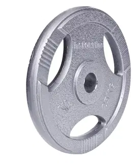 Závažia k činkám Liatinový olympijský kotúč inSPORTline Hamerton 25 kg 50 mm
