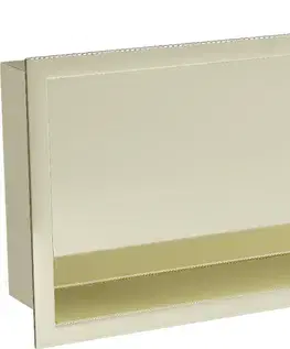 Doplnky do kúpeľne MEXEN - X-Wall-R modul pre vstavanie do steny 60 x 20, zlatá 1950602010