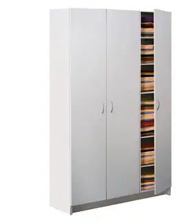 Skrine Skriňa JUMBO trojdverová 316 biela