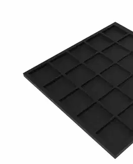 Vane Sprchová vanička štvorcová SAT Vision 90x90 cm liaty mramor čierna SATSVVI90QC SATSVVI90QC
