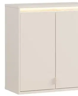 Vitríny a regály do obývačky Závesná skrinka Mimatte Piesok 2d