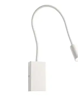 Svietidlá Redo 01-2754 - LED Flexibilná lampička WALLIE LED/3W/230V USB CRI 90 biela 01-2754