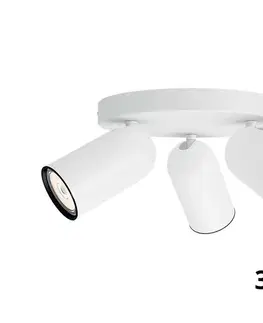Svietidlá Philips - LED RGBW Stmievateľné bodové svietidlo PONGEE 3xGU10/4,8W/230V biela + diaľkové ovládanie P2050+3xAI2362