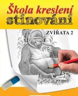 Umenie - ostatné Škola kreslení, stínování - zvířata 2