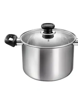 Hrnce Kinekus Hrniec BRAVA s pokrievkou 22cm, 5,5L