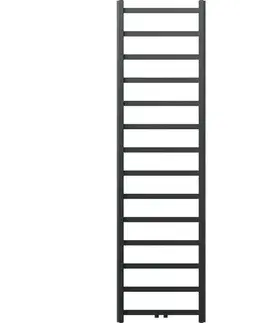 Radiátory do kúpeľne MEXEN - Bolt vykurovací rebrík/radiátor 1800 x 500 mm, 460 W, antracit W126-1800-500-00-66