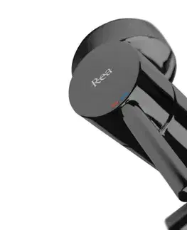 Kúpeľňové batérie REA - Vaňová batéria Lungo čierna metalická REA-B4422