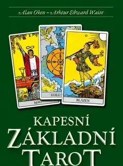 Veštenie, tarot, vykladacie karty Kapesní Základní Tarot - kniha a 78 karet - Alan Oken,Waite Arthur Edward