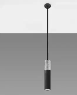 Lampy nad stôl do jedálne Závesná lampa Pennala 1 čierna