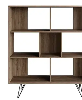 Knižnice Knižnica Mistico - Walnut