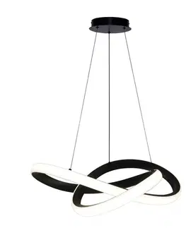 Stropná svetla SPLOT lampa wisząca czarny 28W LED 3000, 4000, 6000K osłonka biała