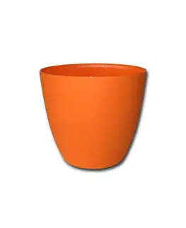Kvetináče MAKRO - Kvetináč dekoračný ELLA 21 oranžový