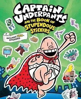 Nalepovačky, vystrihovačky, skladačky Captain Underpants: Sticker Book