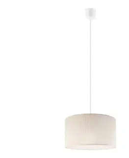 Svietidlá  Luster na lanku SIRJA 1xE27/60W/230V krémová LM-1.185/KREM