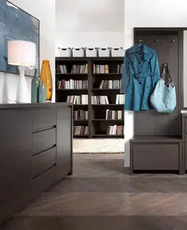 Zrkadlá BLACK RED WHITE Kaspian LUS/50 zrkadlo na stenu wenge
