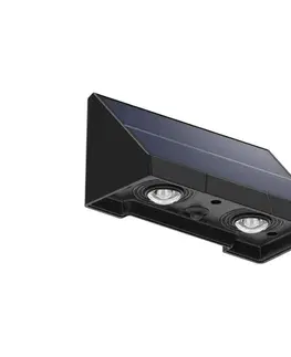 Lampy Prezent  - LED Solárne nástenné svietidlo MUSE LED/3,7V IP44 1200 mAh 