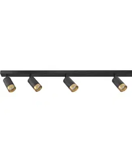 Svietidlá  Bodové svietidlo ARRAS 6xGU10/10W/230V čierna 323576