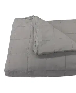 Prehozy na posteľ Prikrývka na posteľ Juni 170x220 svetlosivá Merkury Home