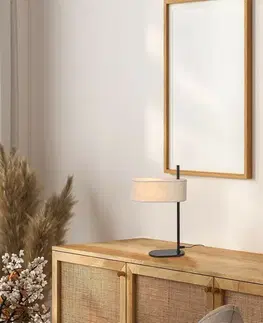 Lampičky Rabalux 74241 stolná lampa s textilným tienidlom Narmin