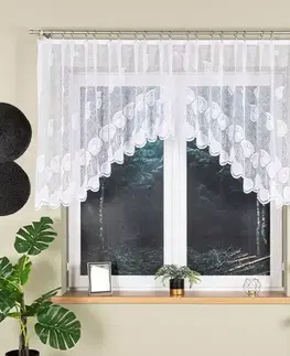 Záclony do obývačky Žakárová záclona Nora 023097 300x160 cm