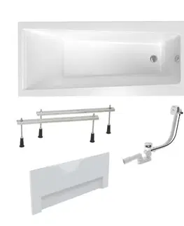 Vane Obdĺžniková vaňa Laguna Idea Plus 170x75 cm akrylát ľavá aj pravá SIKOID1700APNPC SIKOID1700APNPC