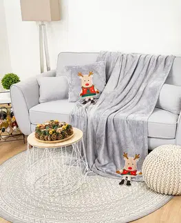 Prikrývky 4Home Vianočná deka Xmas Reindeer, 150 x 200 cm